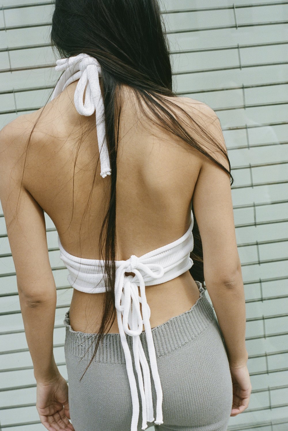 krystal paniagua ss22 Butterfly Croptop