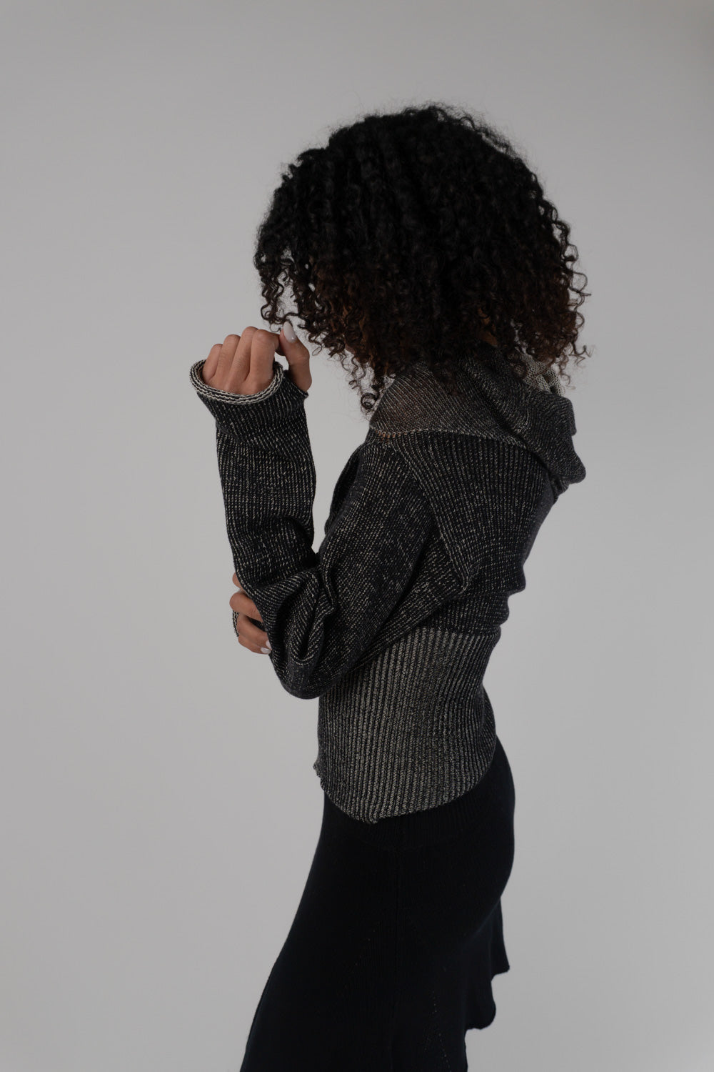Neck Drape Long Sleeve (Reversible)