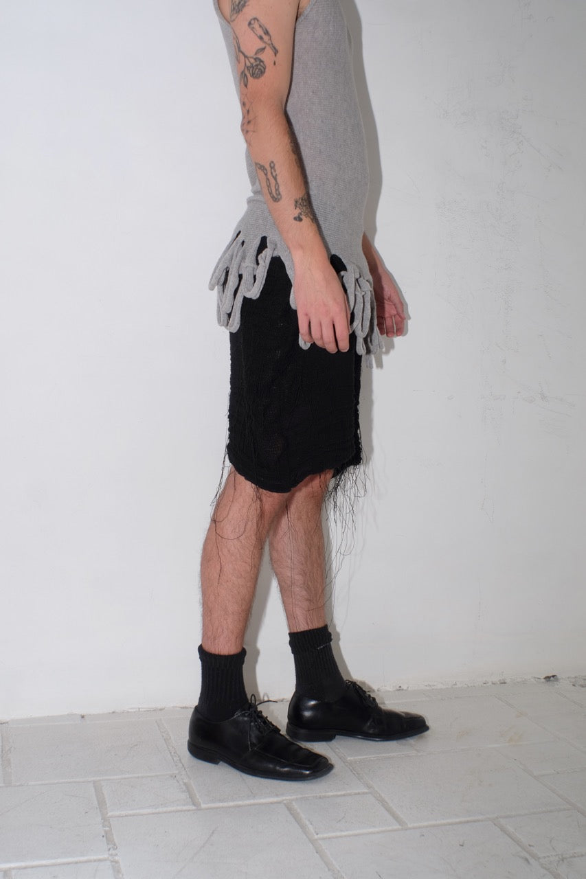 krystal paniagua grey loop tank knit unisex