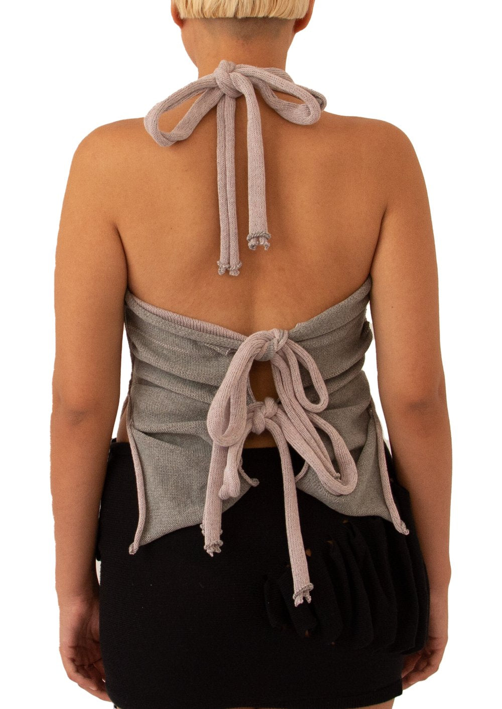 krystal paniagua butterfly top pink grey