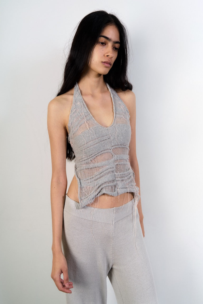 Organic halter top