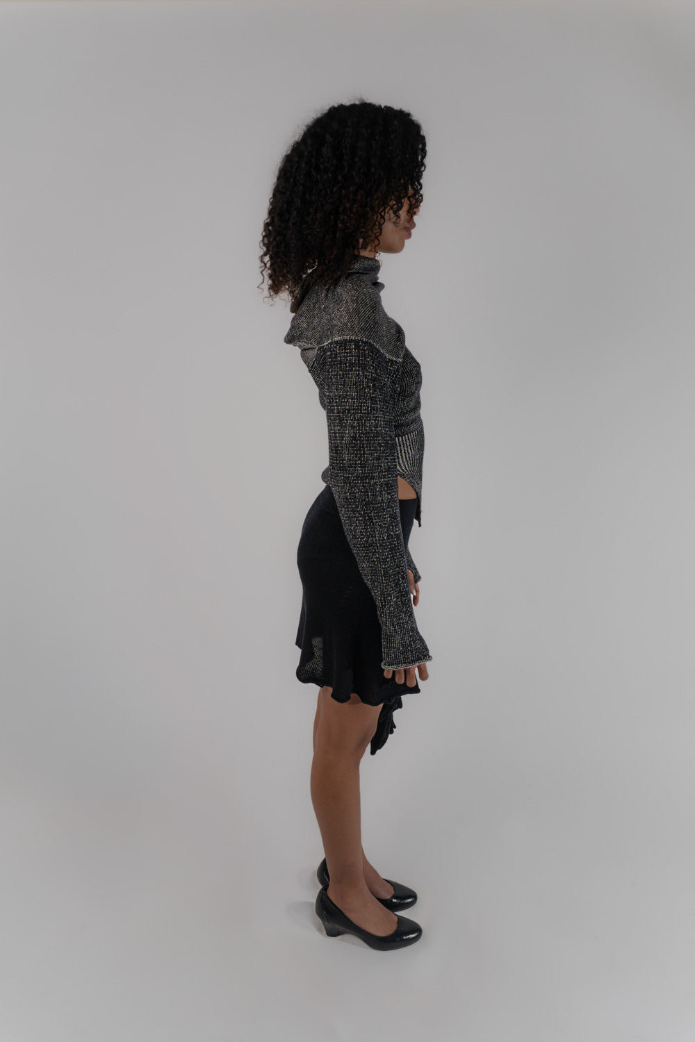 Neck Drape Long Sleeve (Reversible)