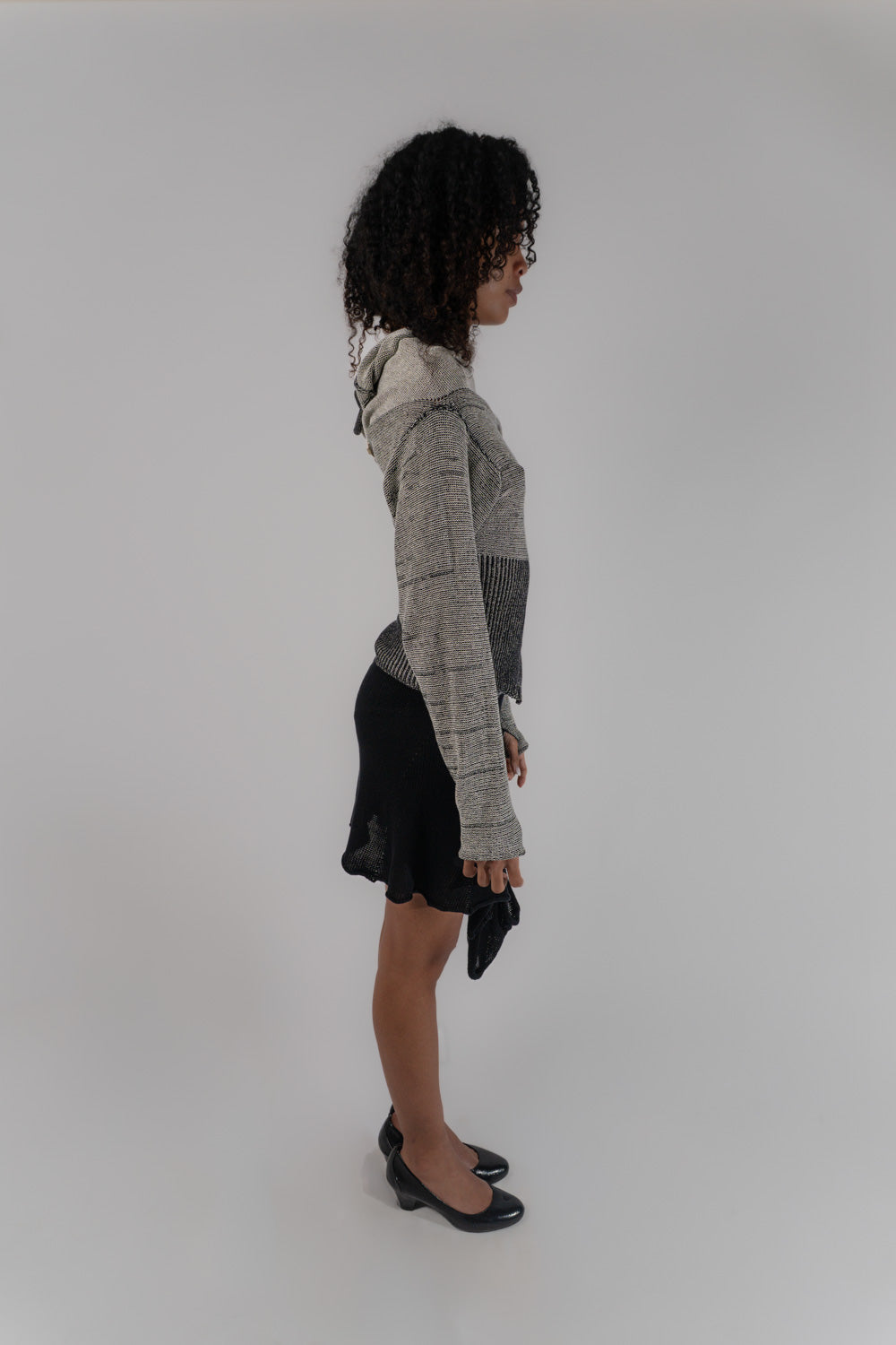 Neck Drape Long Sleeve (Reversible)