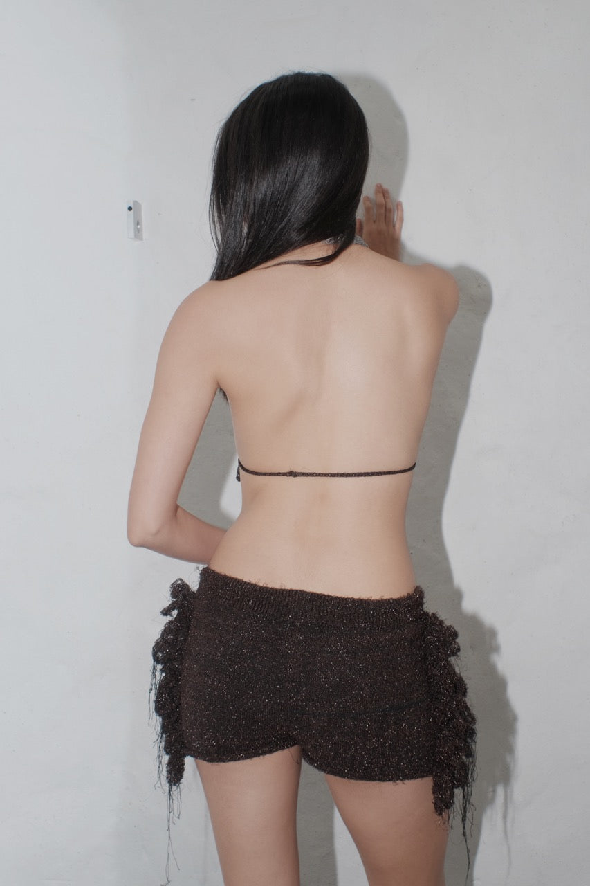krystal paniagua loop shorts accessory lingerie