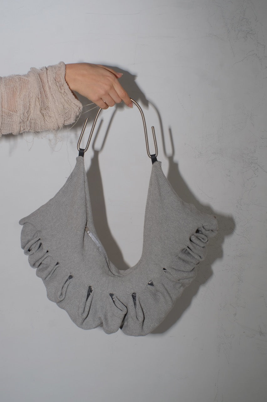 krystal paniagua loop bag knitwear