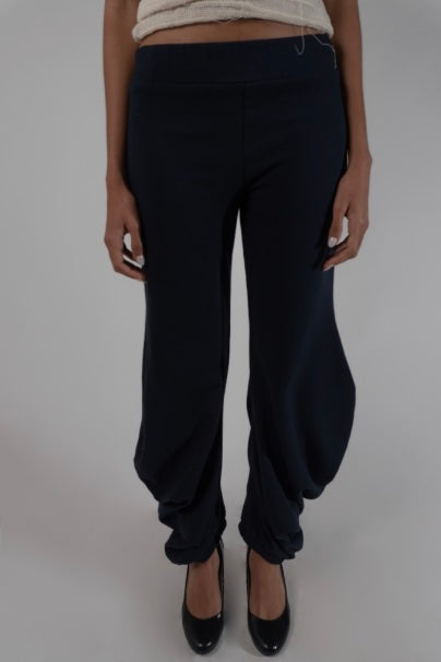 Jersey Drape Sweatpants (Navy)