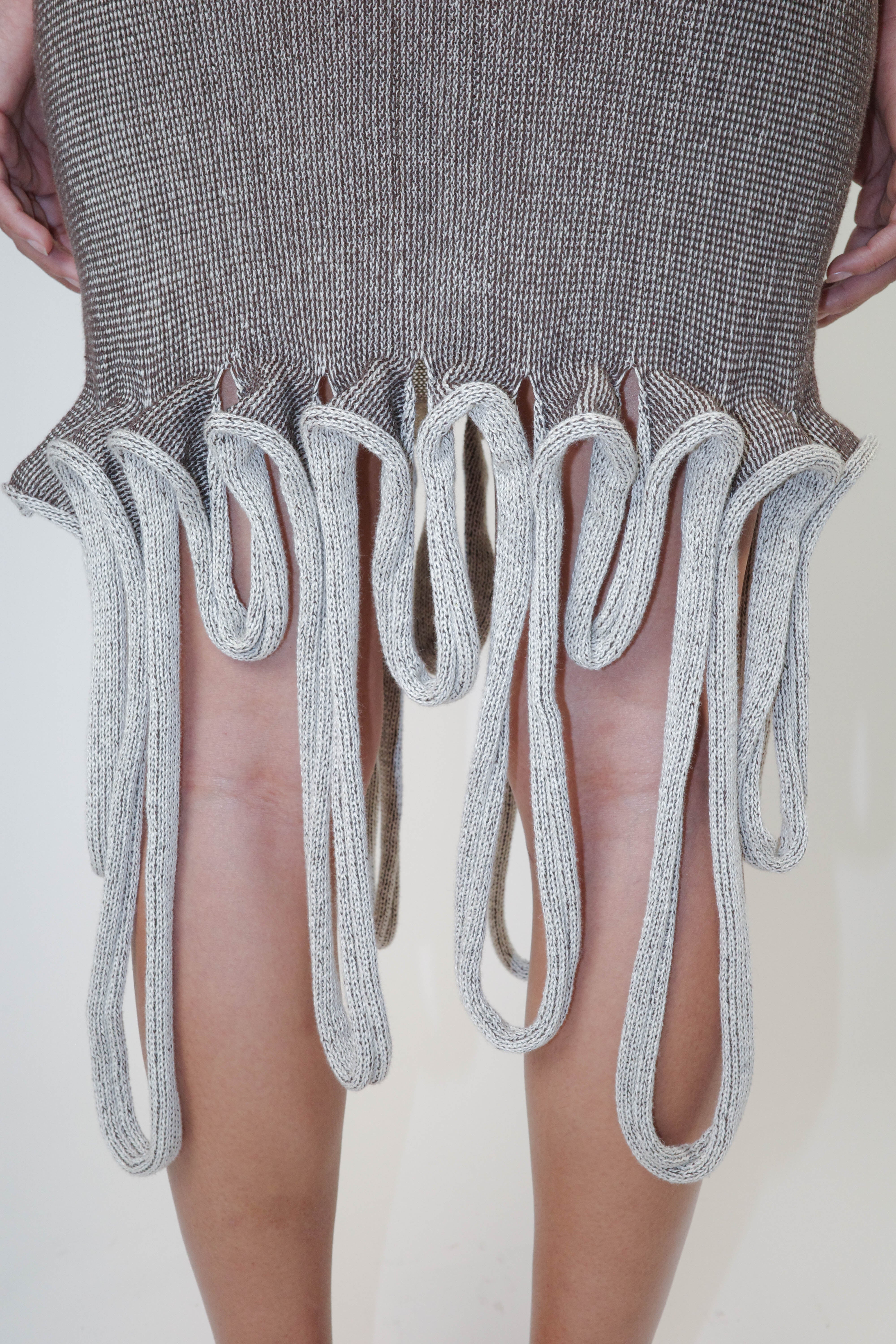 Drops Skirt (Blown/Beige)