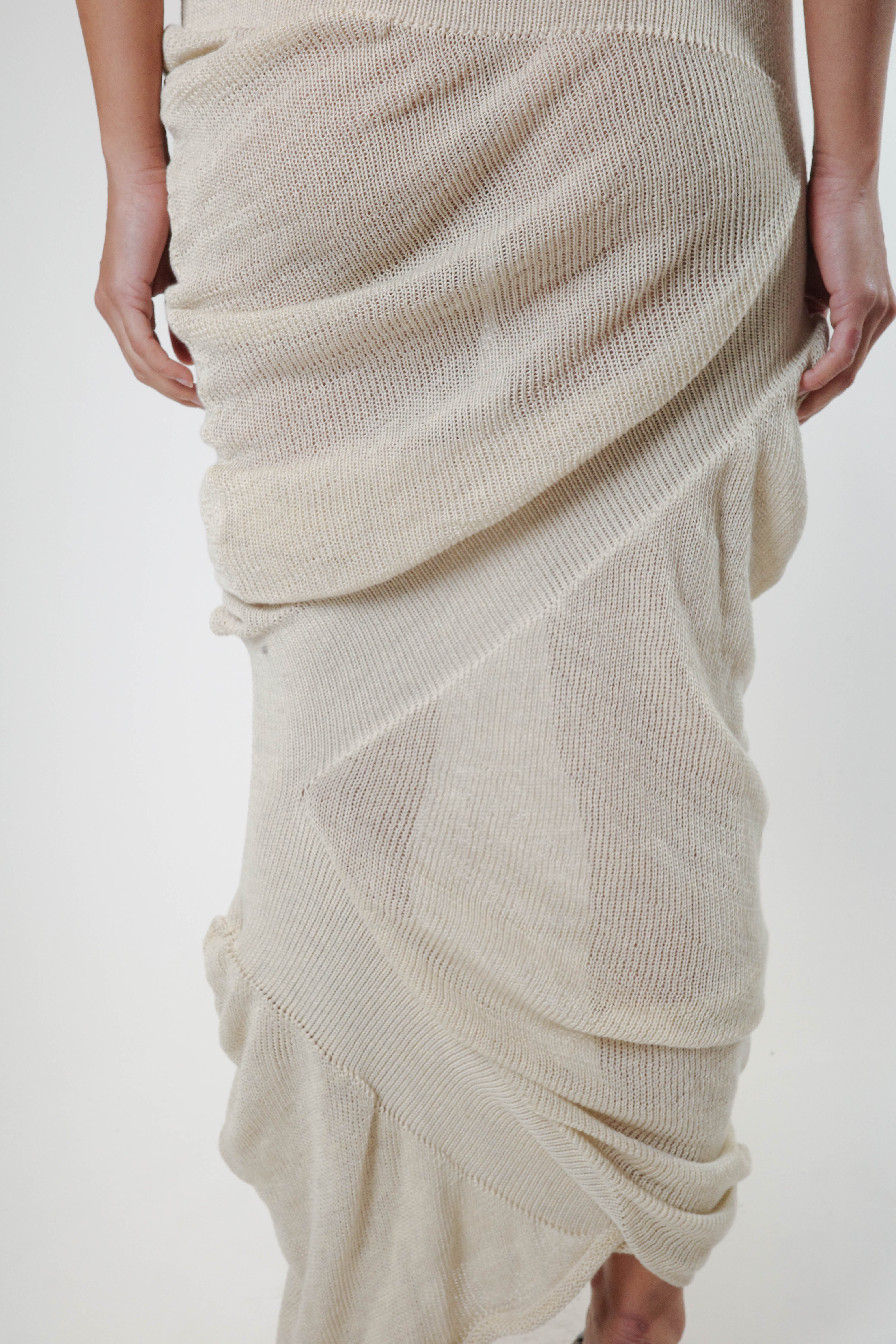 Zig-Zag Midi Skirt