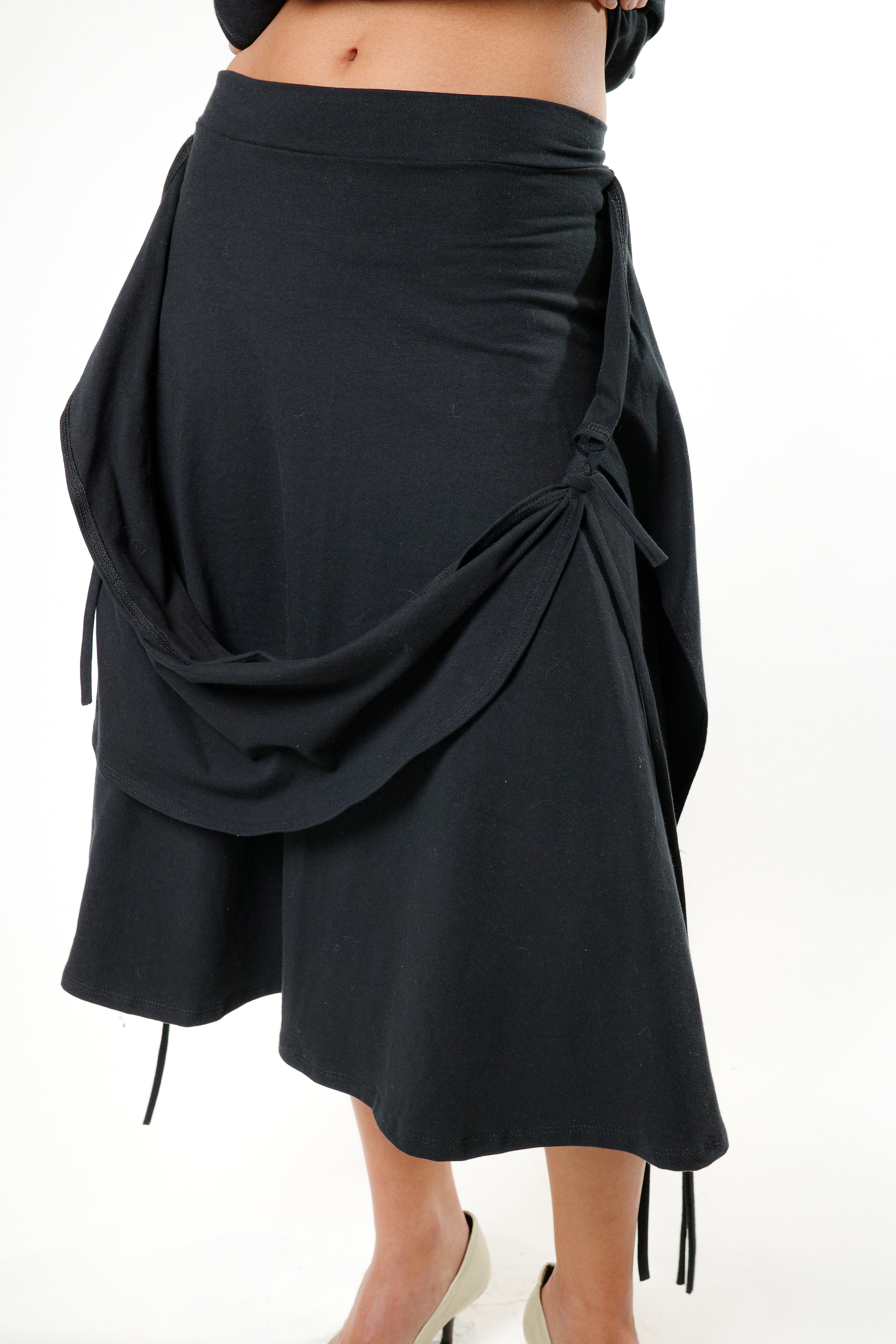 Jersey Wrap Skirt